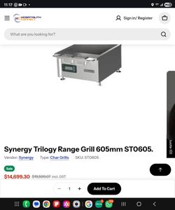 Synergy Char Grill st0605