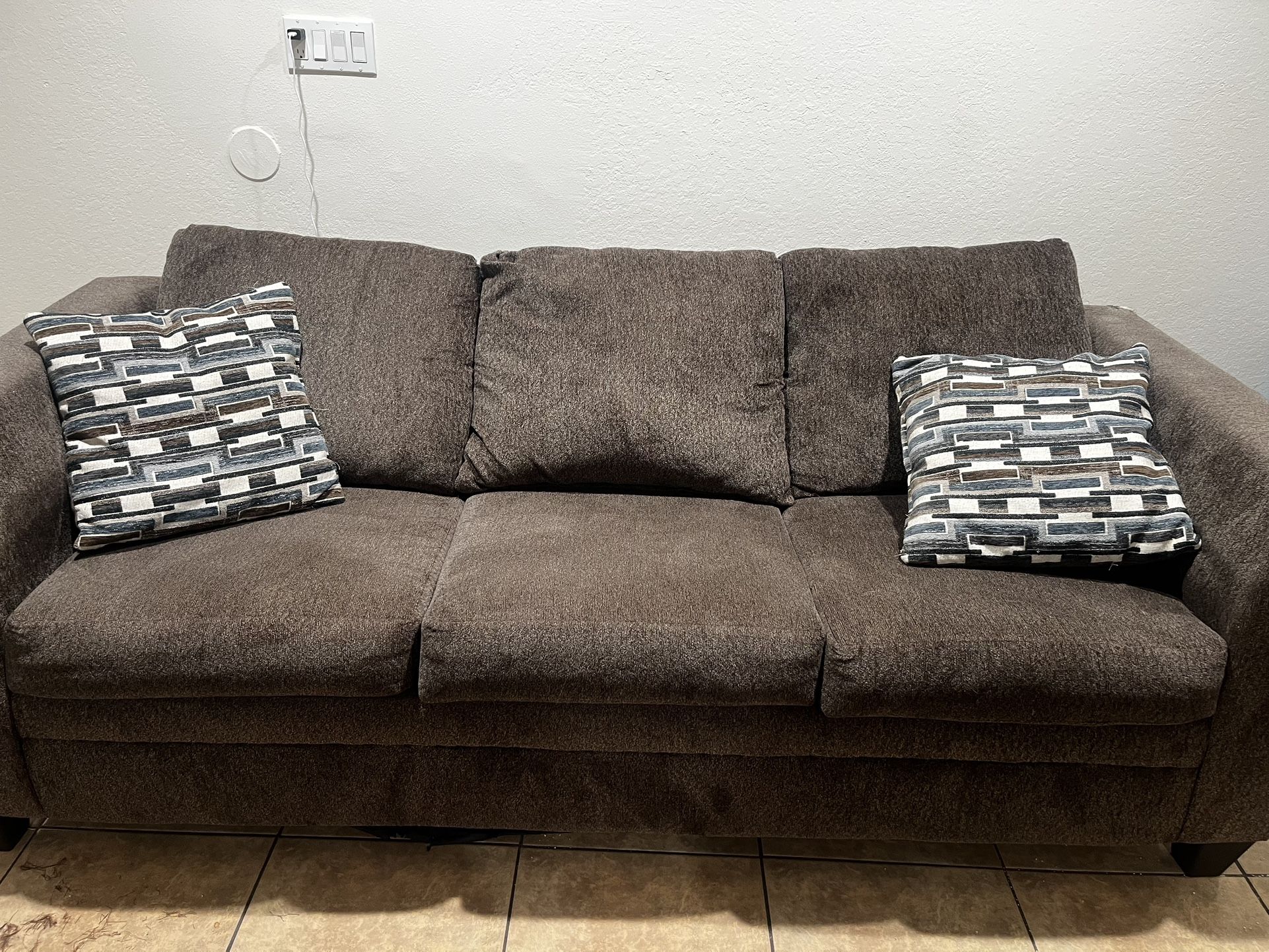 Brown Sofa
