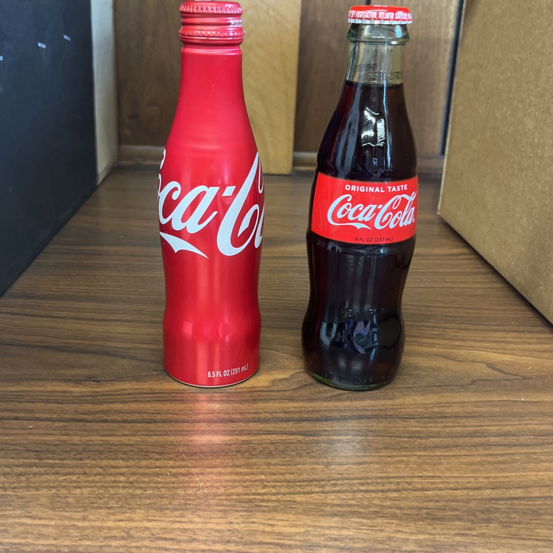 Vintage 8 Oz Coca-Cola Bottles Sealed