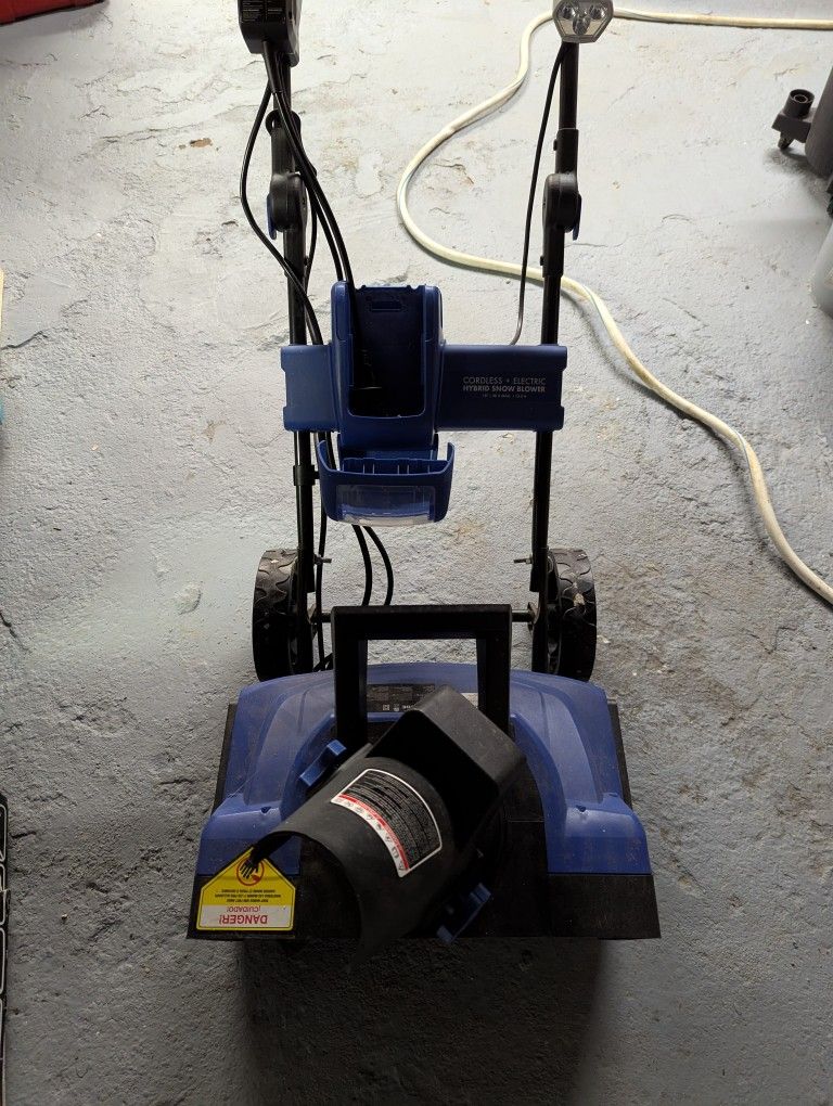 Hybrid Snow Blower