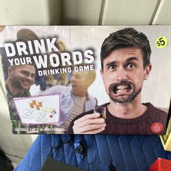 Drink Your Words Drinking Game