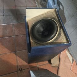 12 Inch Subwoofer In Box