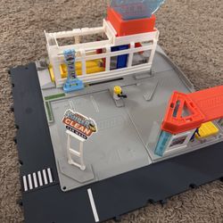 Matchbox Cars Playsets, Super Clean Carwash toy 