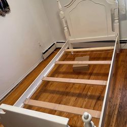 Twin Bed- no mattress.