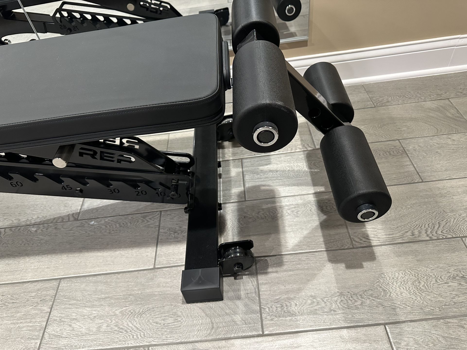 REP Bench And Dumbells