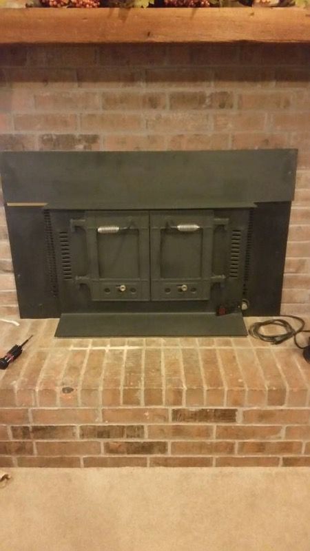 Black Bart II fireplace insert (wood burning)