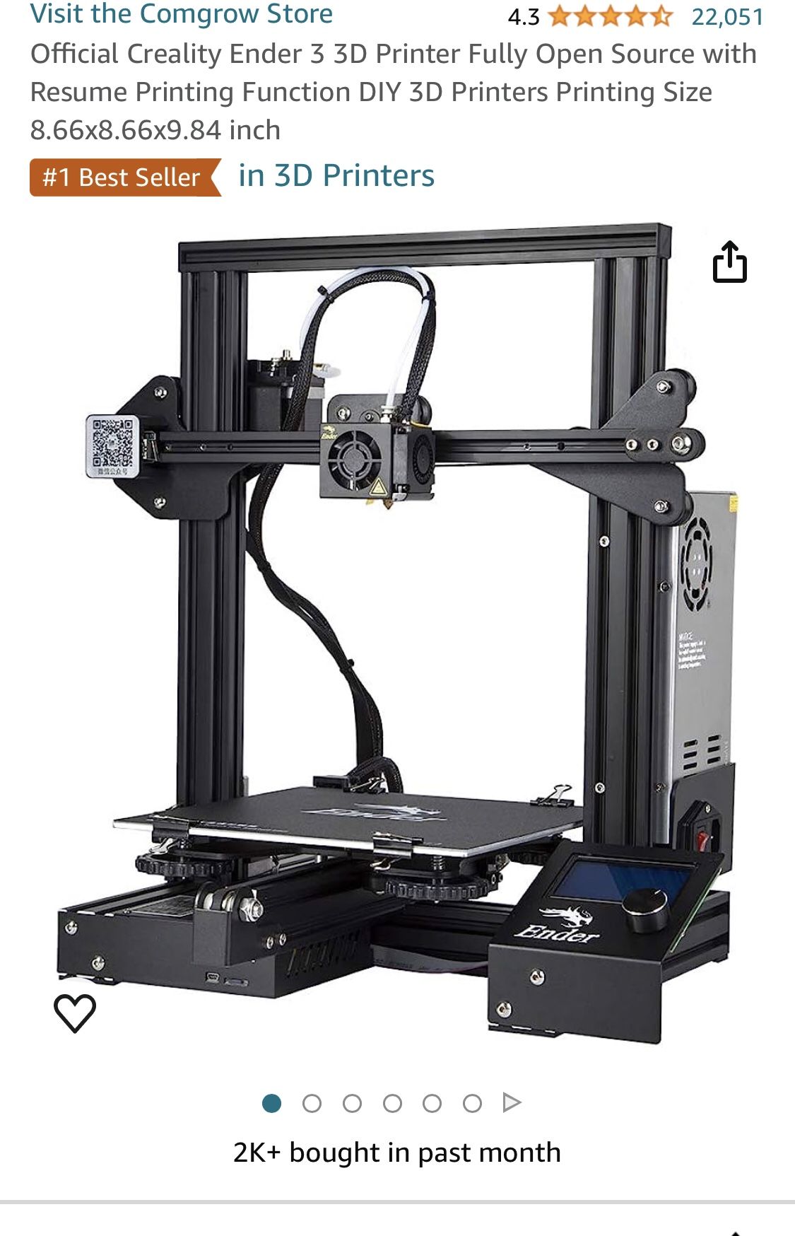 3D Printer And 5 Plastic Reels