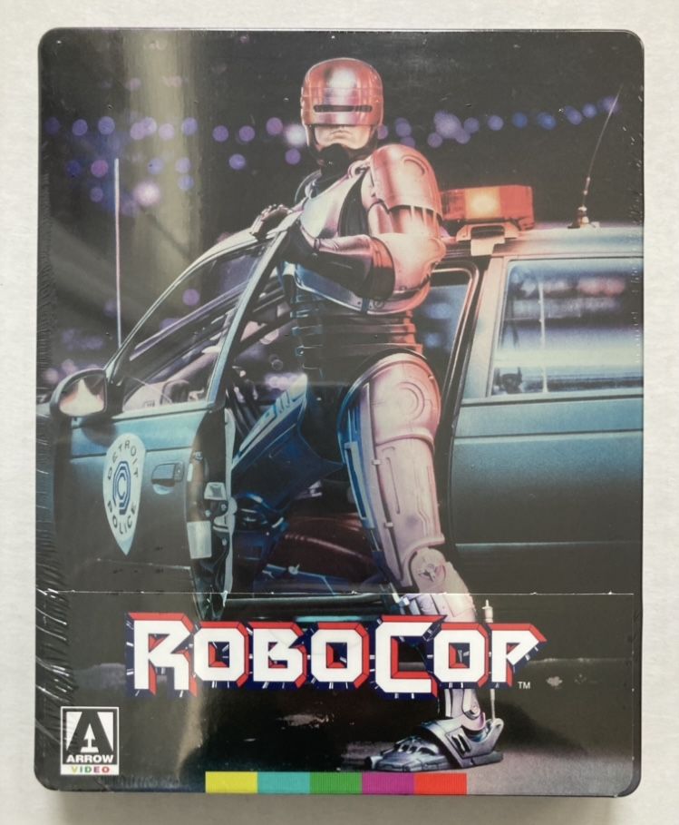ROBOCOP ARROW VIDEO STEELBOOK BLU-RAY 2 DISC LIMITED EDITION DIRECTOR'S CUT SEALED NEW