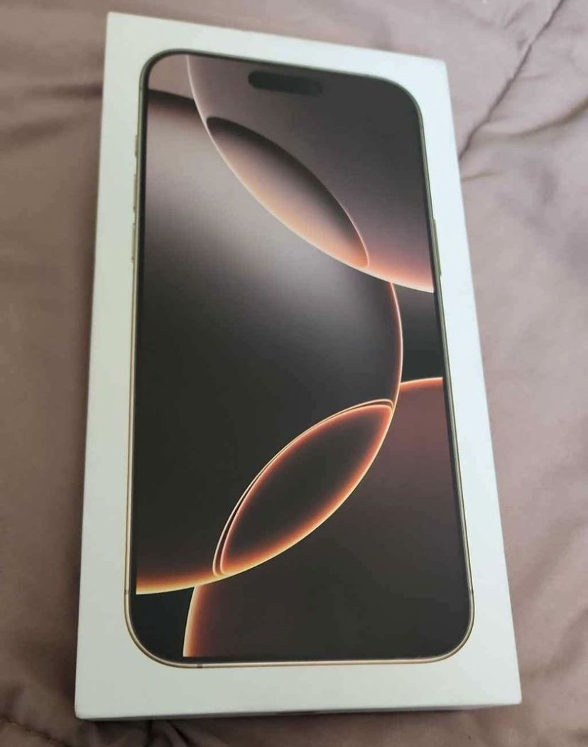 Brand New Sealed iPhone 16 Pro Max 1 TB, Unlocked, Bought From Apple