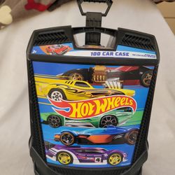 BRAND NEW HOT WHEEL CASE WITH 50 PLUS CARS FROM ASSORTED YEARS 