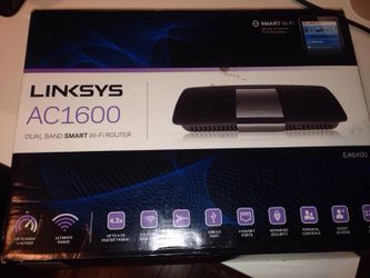LINKSYS EA6400 AC1600 DUAL-BAND SMART WI-FI ROUTER