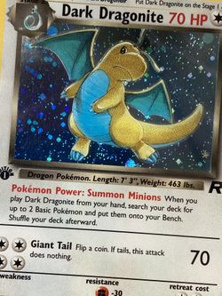 2000 Pokmon Team Rocket Dark Dragonite 1st Edition Holo 5/82 PSA 8 - MINT w/FART SWIRL! for Sale in La Mesa, CA - OfferUp 2000 Pokmon Team Rocket Dark Dragonite 1st Edition Holo 5/82 PSA 8 - MINT w/FART SWIRL! for Sale in La Mesa, CA - OfferUp