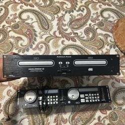 American Audio 2 Cd Player Dj Equipment
