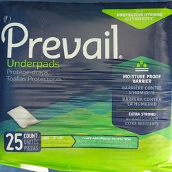 Prevail Bed Pad Protection  Large  Extra Absorption. 