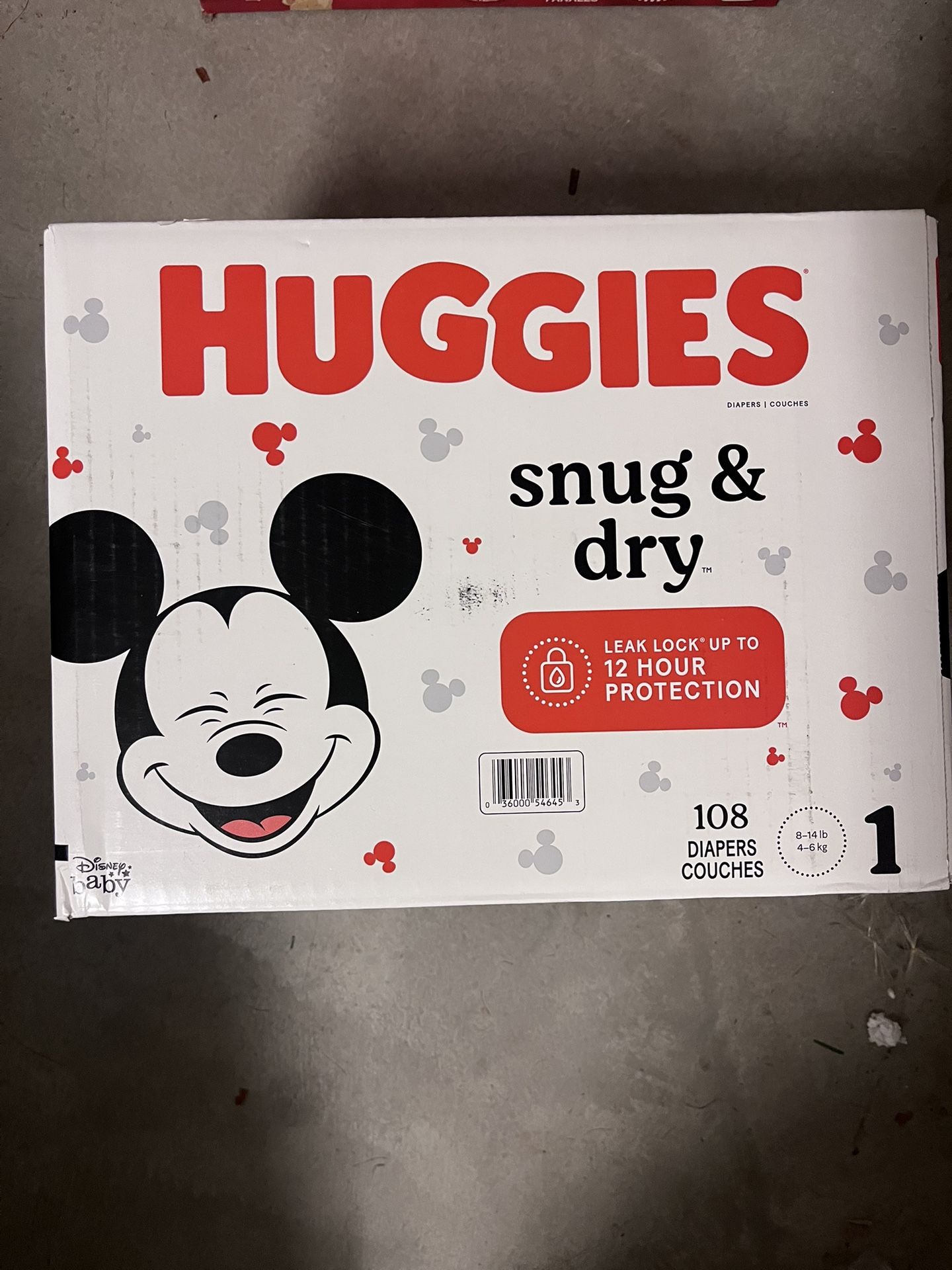 Huggies (Snug and dry) Size 1