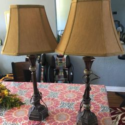 2 Beautiful Table Lamps