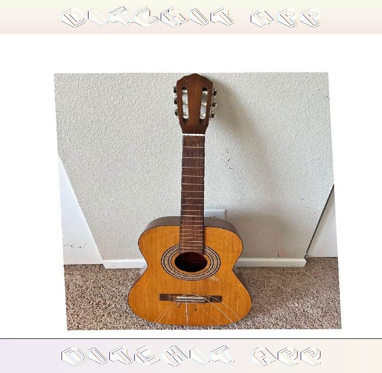 Acoustic Guitar Rich Music and Classic Expert Design ok hot