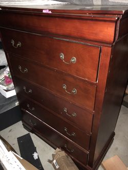 Cherry wood dresser