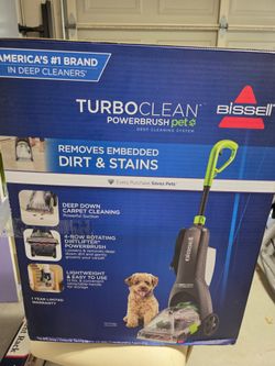 New Bissel Pet carpet cleaner