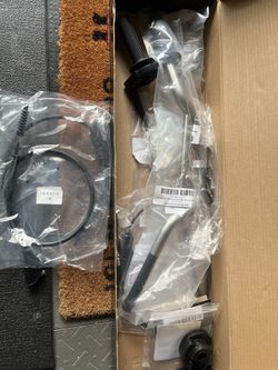 Brand new KLX110RL handlebars clutch brake and throttle cable plus throttle assembly OWM KLX 110 R L 110RL 110L 110R