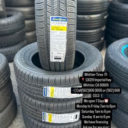 SET OF NEW TIRES, 215/60R16 GOODYEAR ASSURANCE AS, INCLUDING MOUNTING AND BALANCING. ASK ME FOR ANY SIZE OR BRAND, LLANTAS NUEVAS