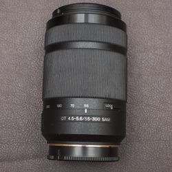 Sony 55-300mm 4.5-5.6 Lens (APS-C) 