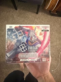 Gundam  New Type Rising Booster Box GD01