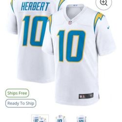 LA Chargers Justin Herbert Jersey