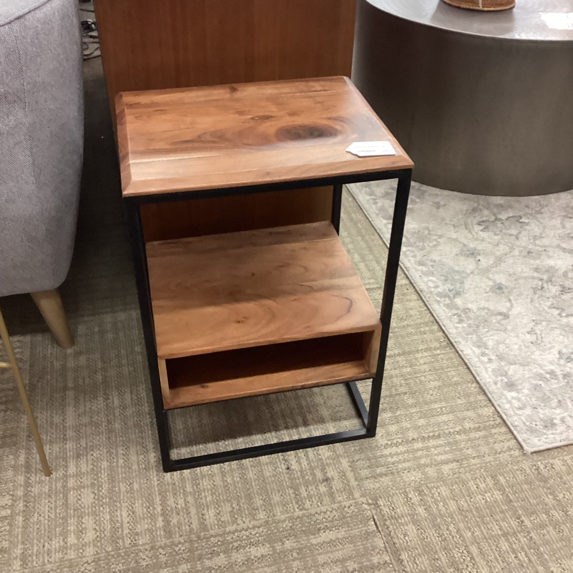 Sheesham Storage End Table