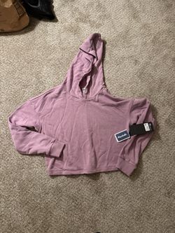 Purple Cropped Sweater