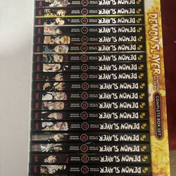Demon Slayer Comic Books Collection 