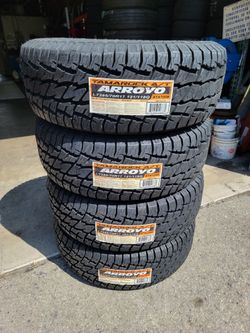 LT 285 70 17 ALL TERRAIN 10PLY TIRES SILVERADO SUBURBAN AVALANCHE TAHOE SIERRA F150 RAM TITAN TUNDRA