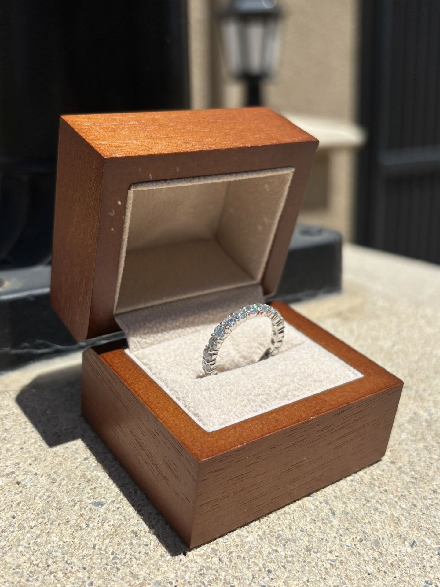 Diamond Eternity Ring – 14K Gold – 2.47ct – Size 8 – $2,500