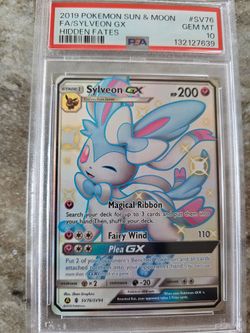 PSA 10 Pokemon - Sylveon GX Hidden Fates: Shiny Vault Holofoil SV76/SV94 English