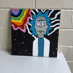 rick canvas painting