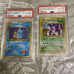 PSA 8 Pokémon Cards 