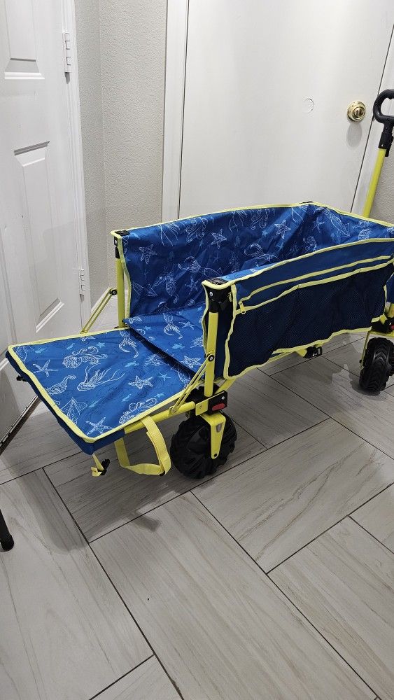 Brand New Old Bahama Bay 300lbs Extra Long 49" L Beach Wagon With Tailgate.