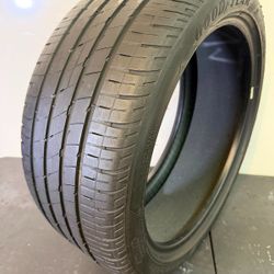 255 40 20    Goodyear Eagle F1  One Used Tire 60% Life 