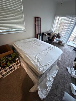 FULL MATTRESS WITH FRAME