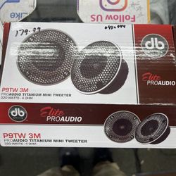 tweeters db drive HIGH QUALITY