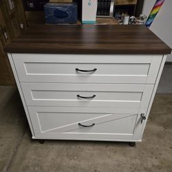 New 3 Drawer File Cabinet 32" Wide