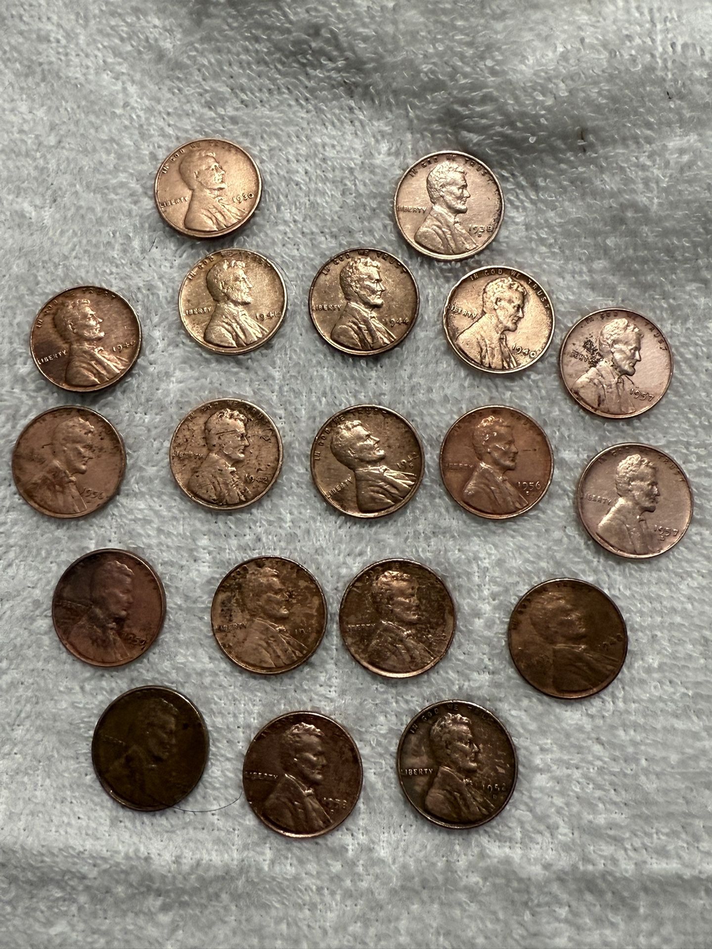 Penny From 1909 To 1958 )
