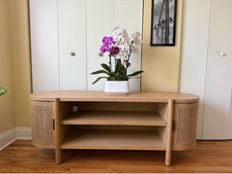 Portolla Hills Caned Door tv stand