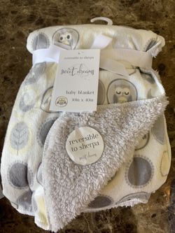 Brand new plush baby blankets