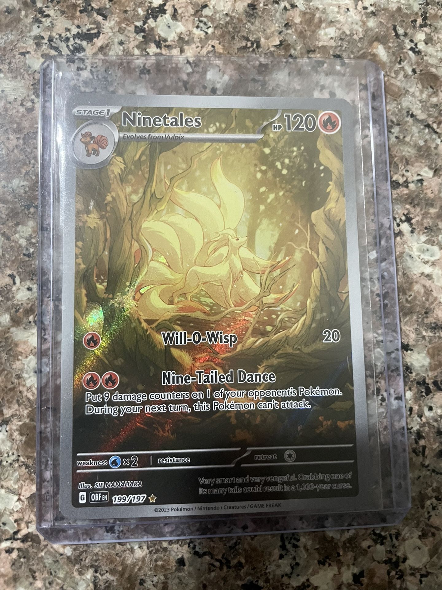 Ninetales Obsidian Flames