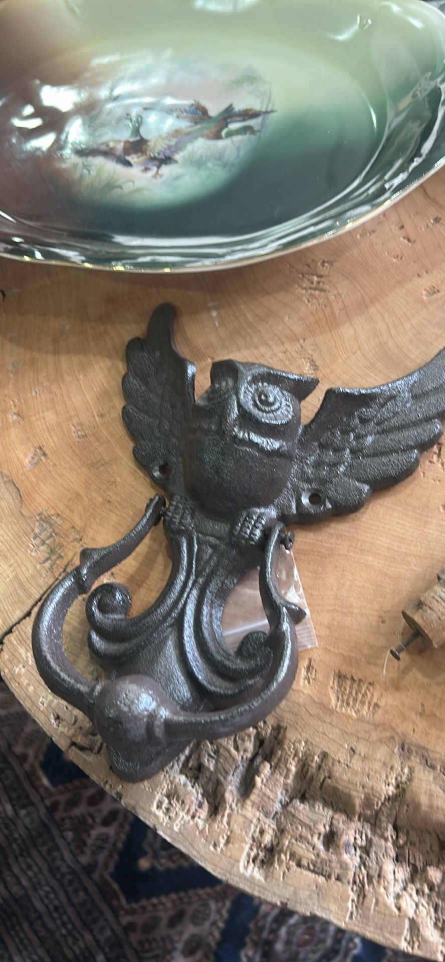 Beautiful owl door knocker
