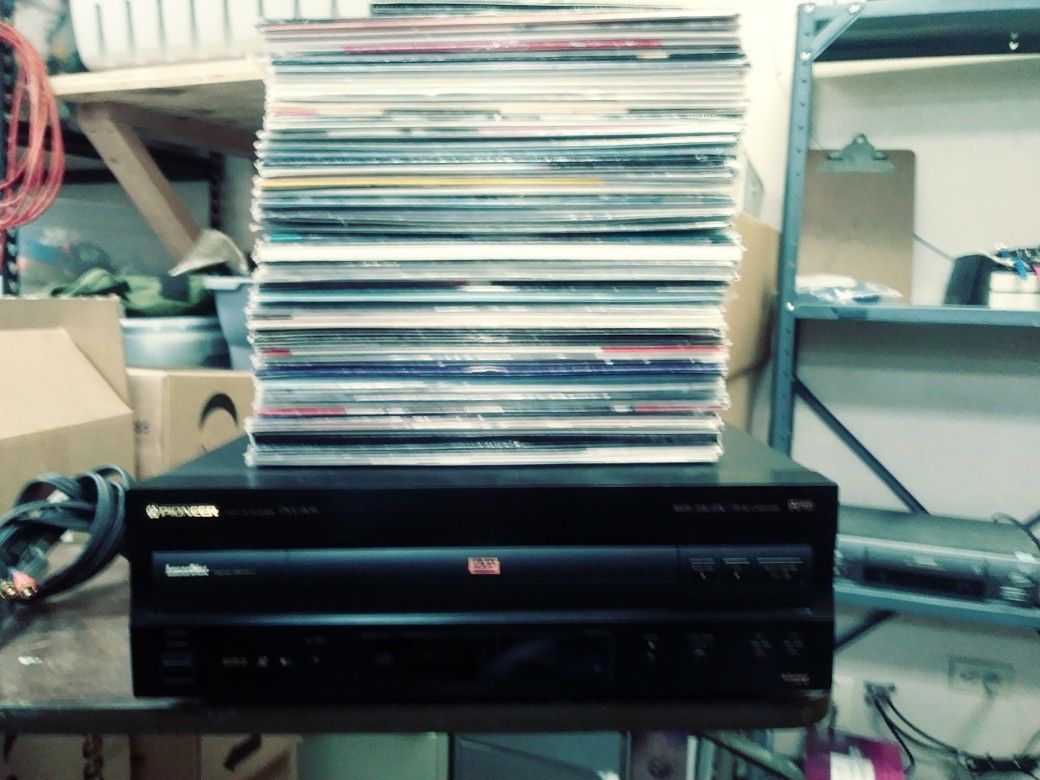 Pioneer dvd ld laser player DVL-909