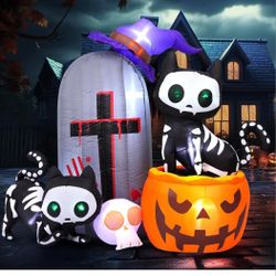 6Ft Halloween Inflatable 
