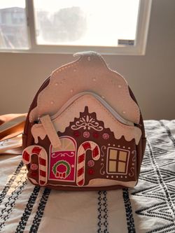 Bath and Body works Gingerbread house backpack