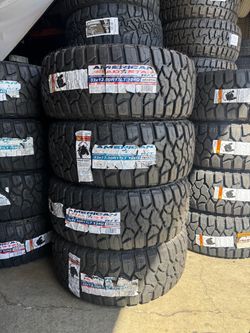33x12.50r17 American RT New Tires Mounted And Balanced Included